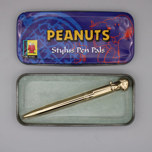 Stylus Pen Pals - Vintage - Gold-Tone - Peanuts "Snoopy" Pen