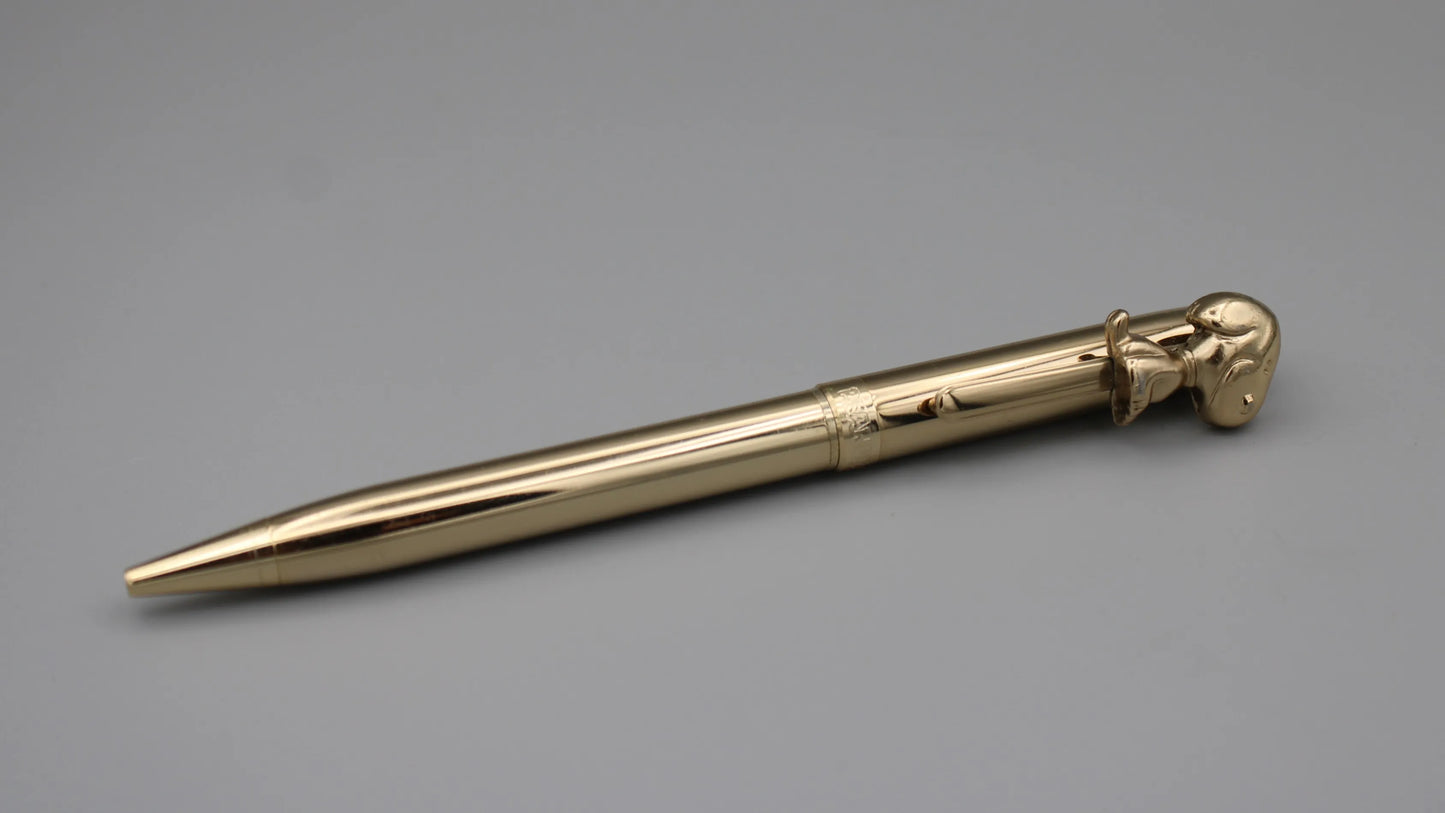 Stylus Pen Pals - Vintage - Gold-Tone - Peanuts "Snoopy" Pen
