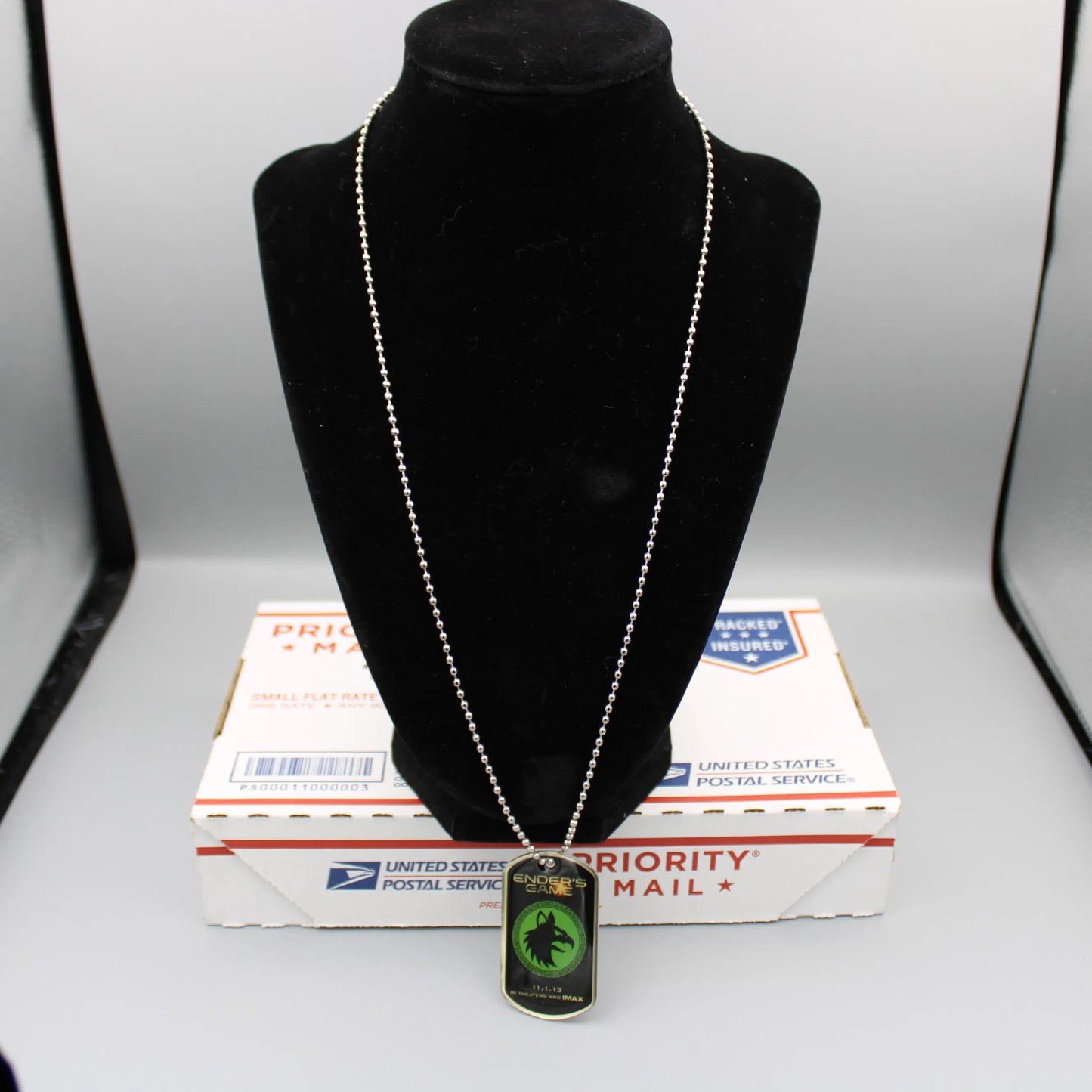 SDCC 2011 - Ender's Game Griffon Army Dog Tag Necklace