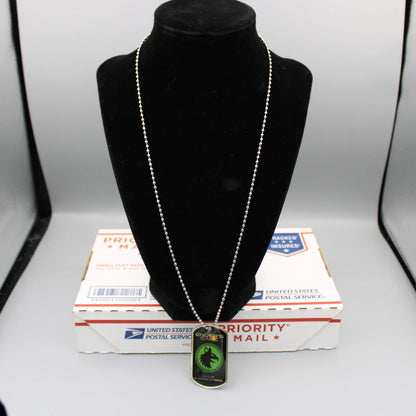 SDCC 2011 - Ender's Game Griffon Army Dog Tag Necklace