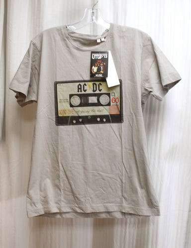 AC/DC - Highway to Hell - Uniqlo UTGP 2013 Global Design Competition Winner Gray T-Shirt - Size M (Women's Cut) (w/ Tags)