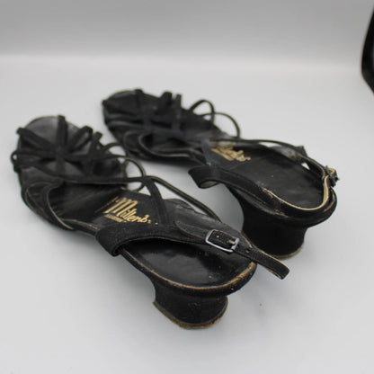 Millerkins Fashion Loways - Vintage - Black Strappy Sandals