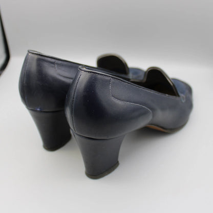Amalfi by Rangoni - Vintage - Navy Loafer Pumps - Size 8AA