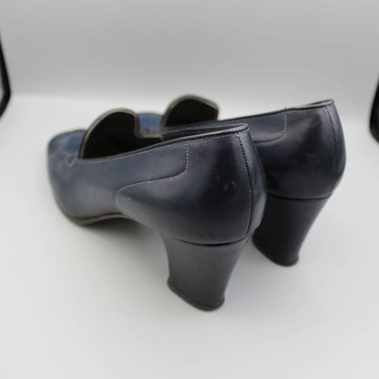 Amalfi by Rangoni - Vintage - Navy Loafer Pumps - Size 8AA