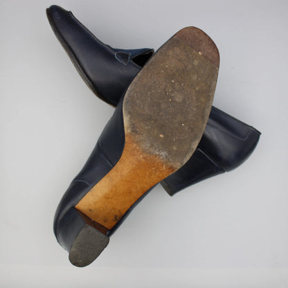 Amalfi by Rangoni - Vintage - Navy Loafer Pumps - Size 8AA