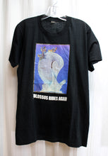 Load image into Gallery viewer, Vintage 1979 - Colossus Rides Again (Magic Mountain Amusement Park) - Black T Shirt w/ Glitter Border - Size L (See Measurements)