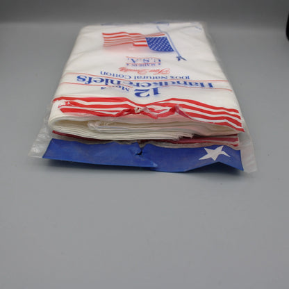 11 Men's Handkerchiefs - Vintage - White Handkerchiefs