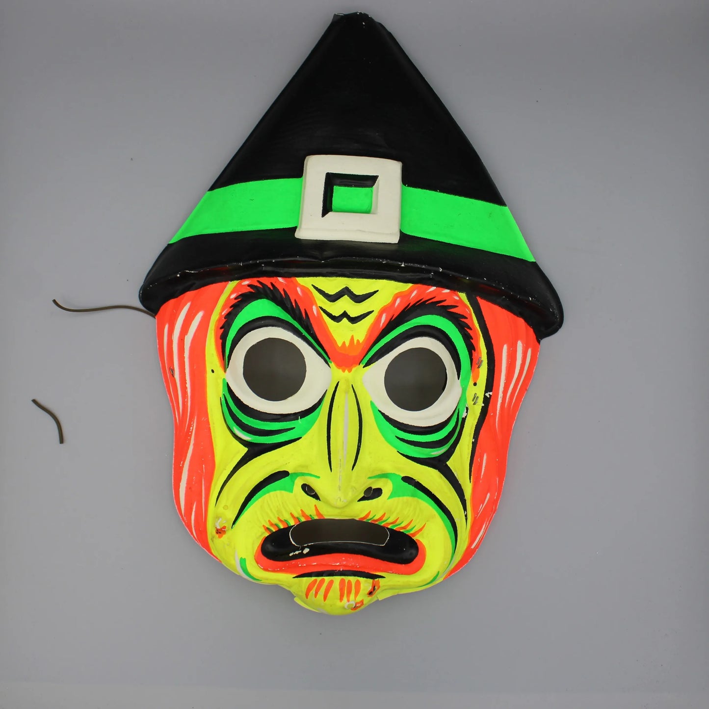 Ben Cooper Witch Woolworths - Vintage - Halloween Mask & Box Only