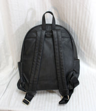 Load image into Gallery viewer, Betsey Johnson - Black Plush Cat Backpack w/ Rhinestones (See Note)