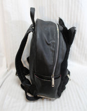 Load image into Gallery viewer, Betsey Johnson - Black Plush Cat Backpack w/ Rhinestones (See Note)