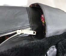 Load image into Gallery viewer, Betsey Johnson - Black Plush Cat Backpack w/ Rhinestones (See Note)