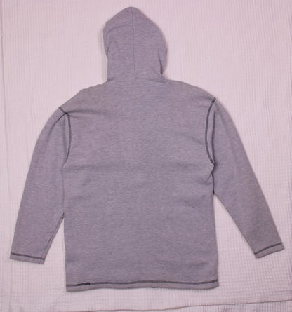 CSA - Vintage Y2K - Light Gray Oakland Raiders Hoodie - Size L