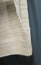 Load image into Gallery viewer, Handmade Open Side Beige Layering Vest - Size M (Approx, See Measurements)