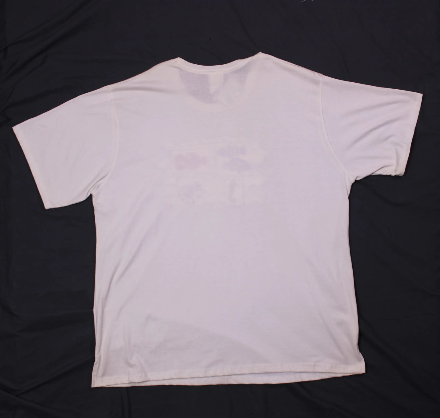 Bobbie Brooks - Vintage - White Marine Life Embroidered T-Shirt - Size 22W / 24W
