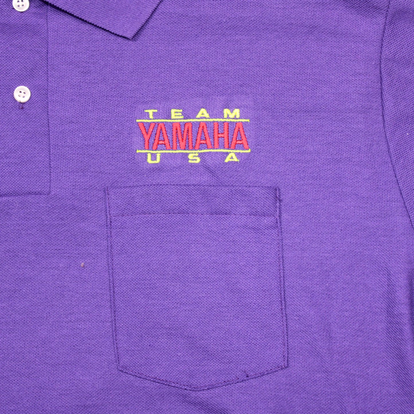 Swingster Team Yamaha USA - Vintage - Purple Polo Shirt - Size XL
