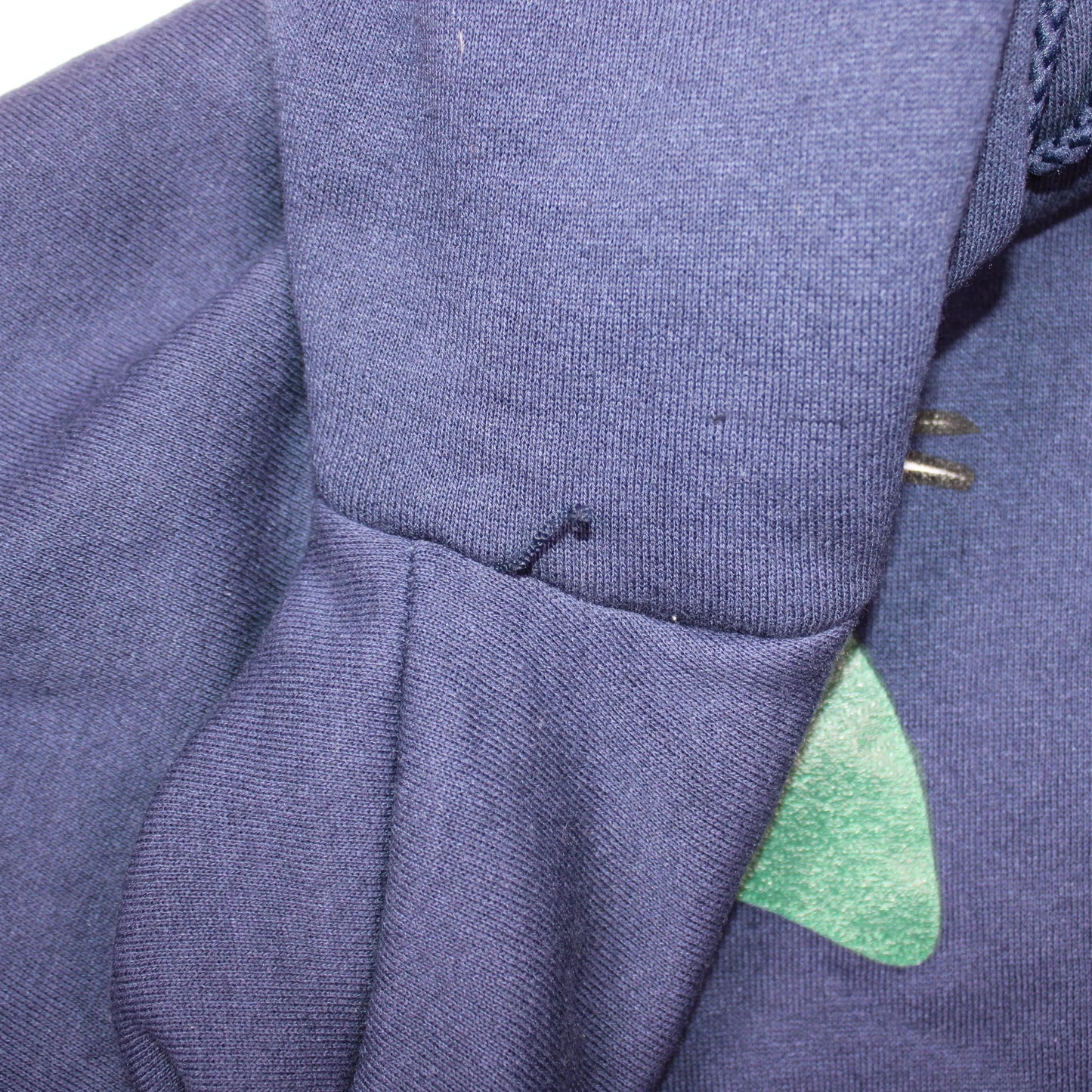 Hanes Activewear - Vintage - Navy "Wicked" Graphic Hoodie- Size XL