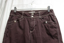 Load image into Gallery viewer, Coldwater Creek - Brown Cropped Utility Pants - Size 4