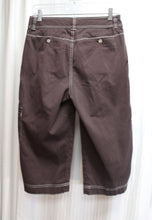 Load image into Gallery viewer, Coldwater Creek - Brown Cropped Utility Pants - Size 4