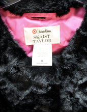 Load image into Gallery viewer, Neiman Marcus, Skaist Taylor for Target - Black Faux Fur Vest - Size M