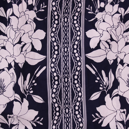 London Times - Smocked-Back Square-Neck Tiered Maxi Dress - Size 16