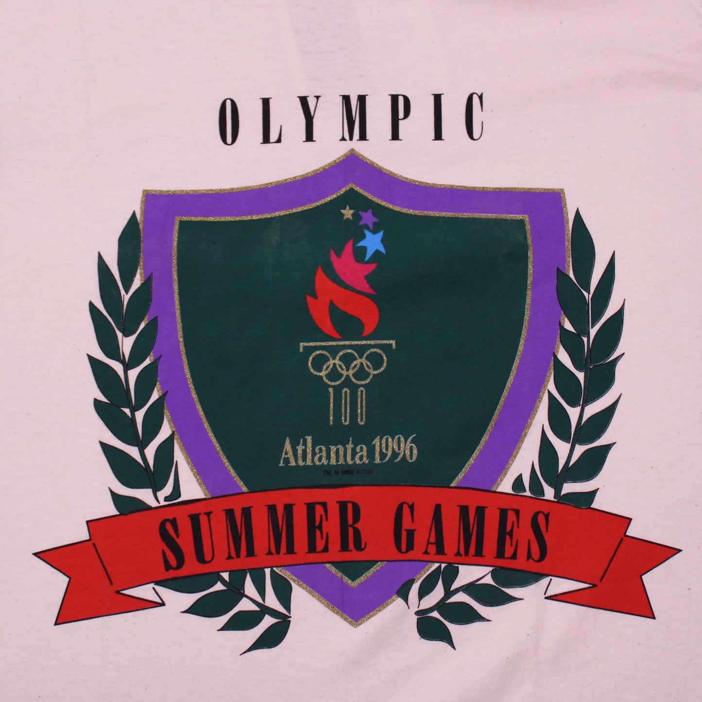 Summer Olympics - Vintage - Atlanta 1996 Graphic T-Shirt - Size L