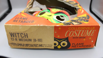 Ben Cooper Witch Woolworths - Vintage - Halloween Mask & Box Only