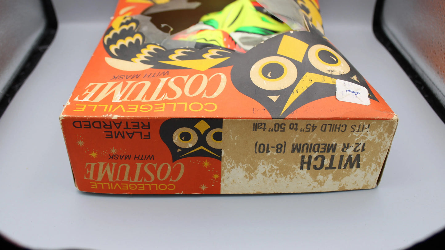 Ben Cooper Witch Woolworths - Vintage - Halloween Mask & Box Only