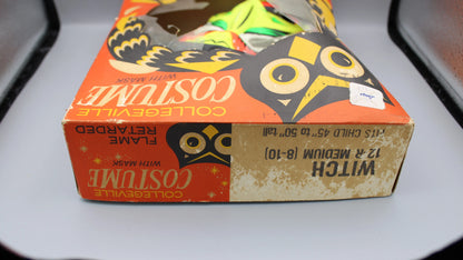 Ben Cooper Witch Woolworths - Vintage - Halloween Mask & Box Only