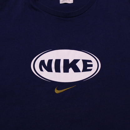 Nike - Vintage - Navy Graphic T-shirt - Size XL
