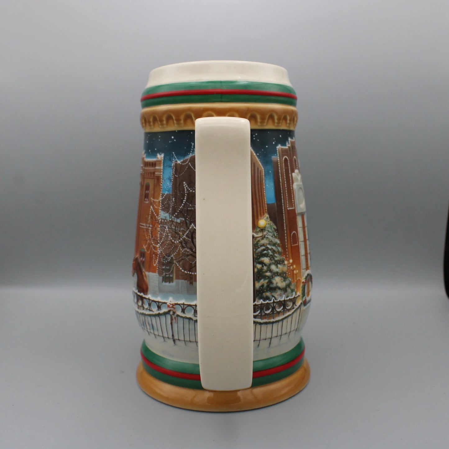 Ceramarte in Brazil - Vintage - 1997 Budweiser Holiday Stein
