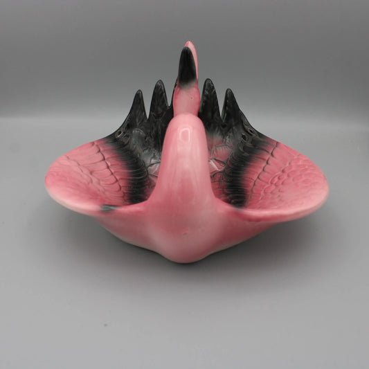 Sarsaparilla Deco Designs - Vintage -  "973" Pink Flamingo Ash Tray