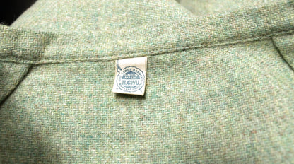 Vintage - Green Variegated Fleck Wool Skirt - Size: 25" Waist