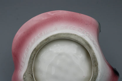 Sarsaparilla Deco Designs - Vintage -  "973" Pink Flamingo Ash Tray
