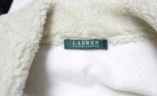 Load image into Gallery viewer, Lauren Ralph Lauren - Cozy Vanilla Fleece Jacket w/ Large Sherpa Collar - Size L