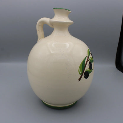Italian Pottery - Vintage - Oil Jug
