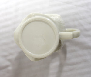 Vintage 1980's -AVON- Casey at the Bat Thayer Poem Custard Glass Mug