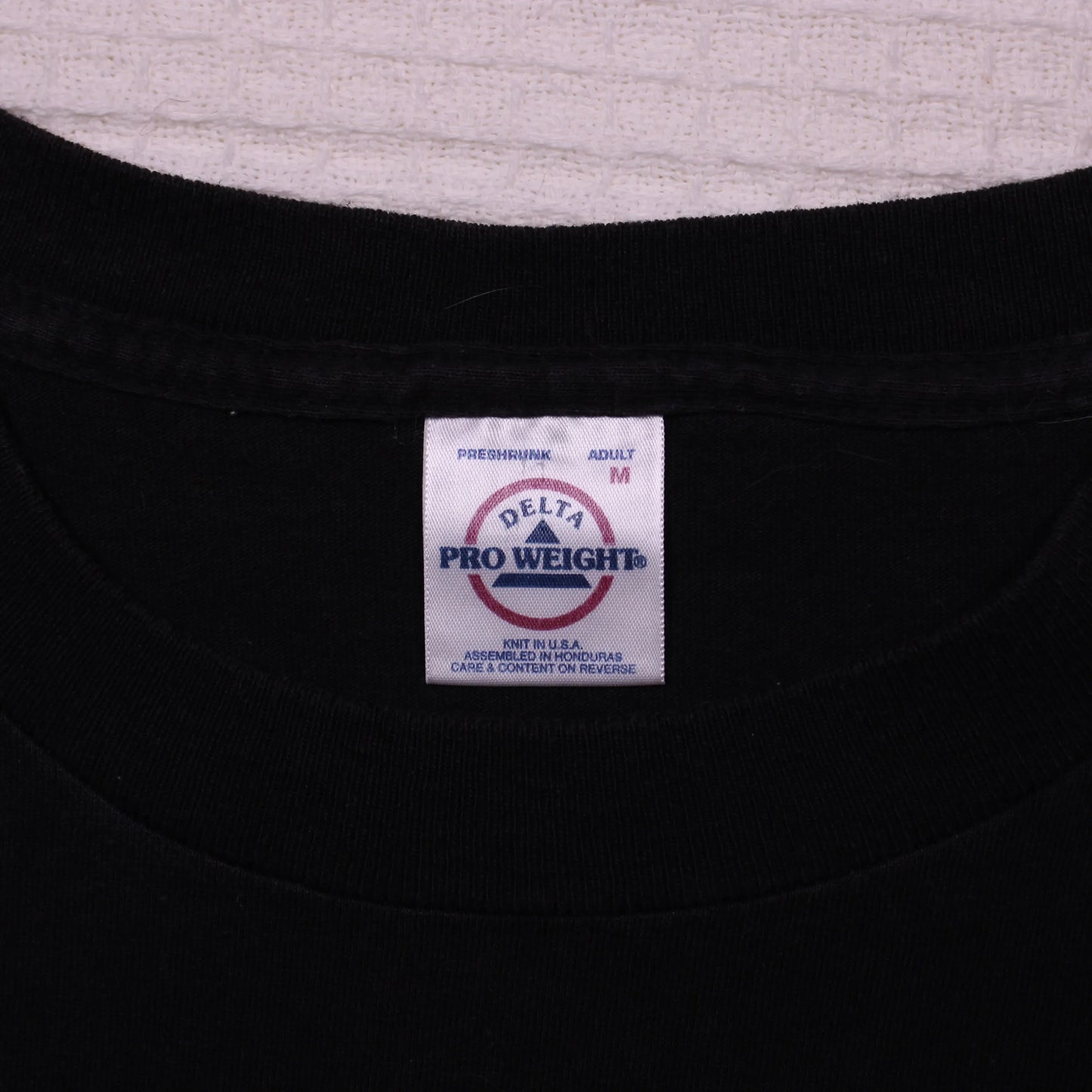 Washington, D.C.- Vintage Y2K - Black Souvenir Embroidered T-Shirt - Size M