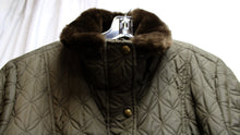 Load image into Gallery viewer, Marc New York - Army Green Quilted Snap Flap Over Zip Front Coat - Size XL