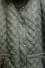Load image into Gallery viewer, Marc New York - Army Green Quilted Snap Flap Over Zip Front Coat - Size XL