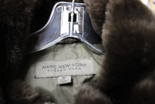 Load image into Gallery viewer, Marc New York - Army Green Quilted Snap Flap Over Zip Front Coat - Size XL