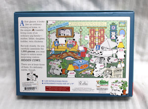 Boynton/Workman - "Hidden Cows" by Sandra Boynton - 1000 PC Puzzle 26"x19"