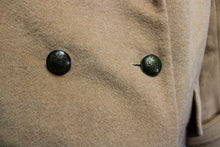 Load image into Gallery viewer, Larry Levine - Camel Wool Blend Double Breasted Coat - Size L