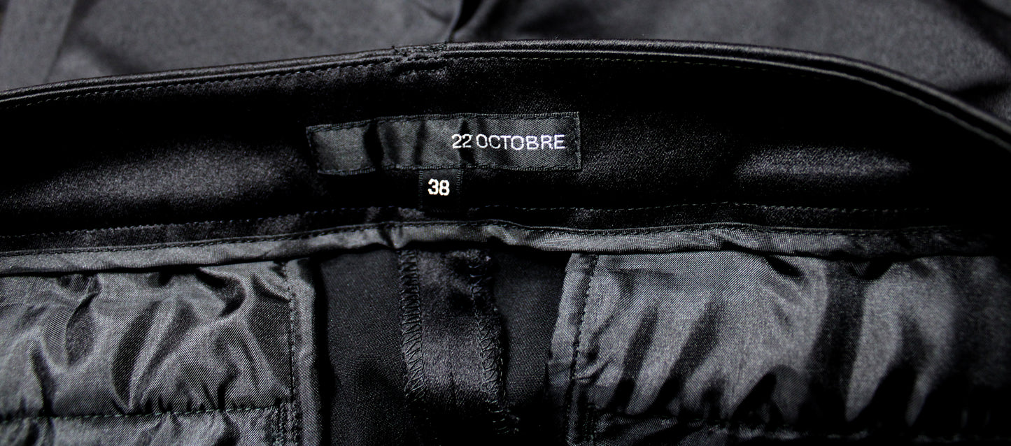 22 Octobre (Japan) Black Cigarette Pants - Size 38 (Japan) 29" Waist