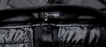 22 Octobre (Japan) Black Cigarette Pants - Size 38 (Japan) 29" Waist