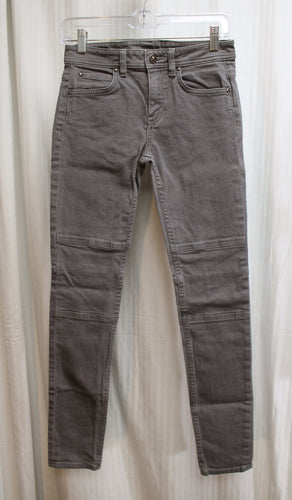 Skingraft (Chris Cota) - Gray Moto Skinny Jeans - Size 26