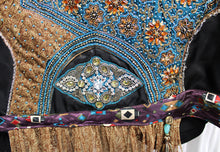 Load image into Gallery viewer, Unique - One of a Kind Art to Wear, Heavily Embroidered, Beaded Embellished Vest - Approx XL 25&quot; Chest (pit to pit)