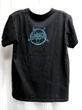 Load image into Gallery viewer, Slayer - Raised Texture w/ Metallic Highlighting, 2 Sided Black T-Shirt - Size S