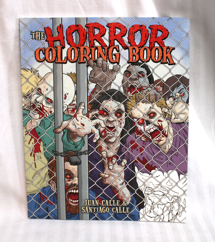 The Horror Coloring Book - Juan Calle & Santiago Calle - 2021 Arcturus Ltd