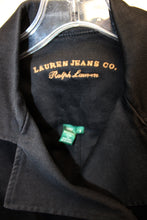 Load image into Gallery viewer, Ralph Lauren, Lauren Jeans Co. - Black Denim Belted Black Jacket - Size S