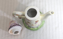 Load image into Gallery viewer, S Fendre for Ganz - Ceramic Lighthouse &amp; Shells Teapot - 8&quot;h